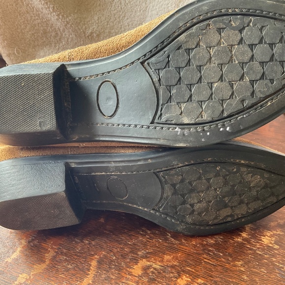 MADE IN CANADA  WOMENS  ANKLE SUEDE BOOTIES  by HENRI PIERE size  9 - Picture 6 of 6